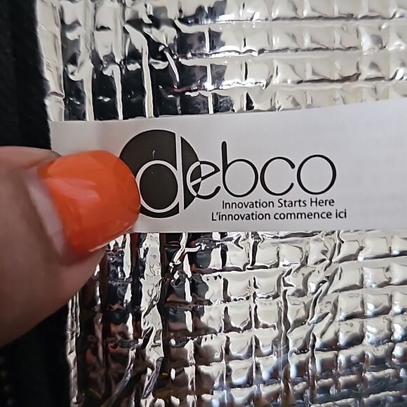 Fever- Tree Insulated Lunch Bag Gray/ Black 13×11 - Picture 12 of 16